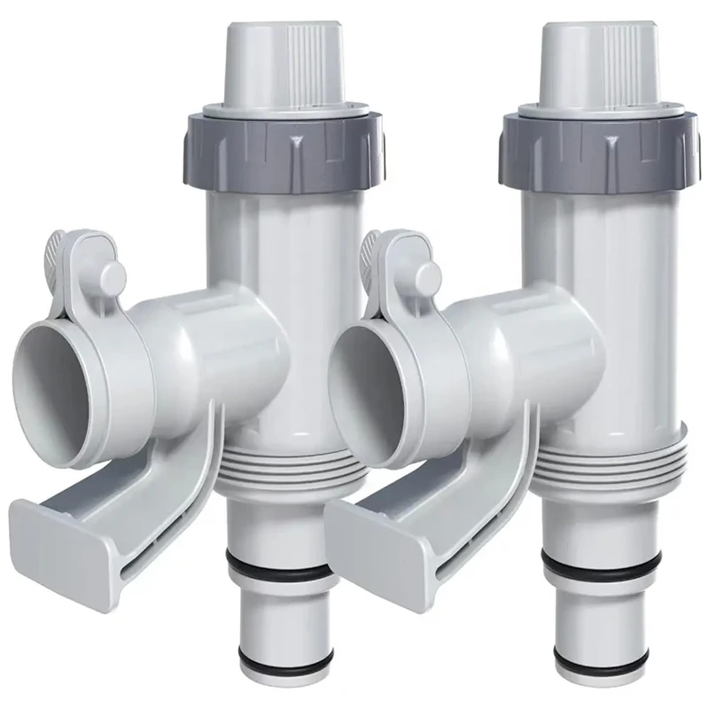 ברז מחבר לבריכות עם צנרת 32 מ"מ ל 38 מ"מ **המחיר לזוג**