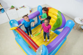 טרמפולינה מתנפחת דגם קשת בענן 52269