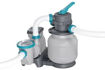 בריכה מלבנית אולטרה BESTWAY דגם 5612B במידה 640X274X132 + משאבת חול 1,600 גלון **דגם 2026**