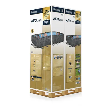 בריכת BESTWAY אולטרה במידה 732X366X132 מסדרת APX החדשה דגם 561KG *דגם 2026*