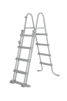 בריכת BESTWAY אולטרה אובלית במידות 610X366X122 ס"מ דגם 5611R בסגנון דמוי עץ **דגם 2026**