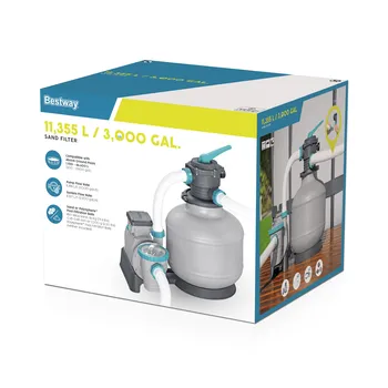 משאבת חול 3000 גאלון BESTWAY דגם 58486 דגם של 2026