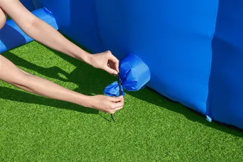 פארק מים מתנפח עם מגלשה ותותח מים Bestway 53408 - דגם חדש 2025