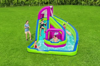 מתנפח מים H2OGO פארק מים דו מסלולי 53434 מבית Bestway