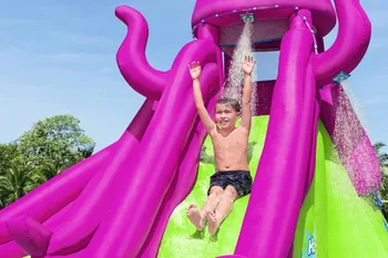 פארק מים מתנפח תמנון Bestway 5342R