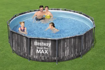 בריכת אולטרה עגולה MAX 366X100 ס"מ דגם 5614X מבית BESTWAY